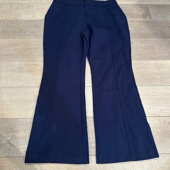Eloquii Pants - ELOQUII WOMENS NAVY BLUE DRESS PANTS NEW SIZE 16